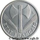 1 Franc (Vichy French State - heavy type)