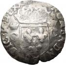 ½ Teston - Henri III (2nd type)