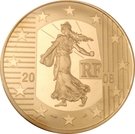 20 Euro (French Republic ; gold)