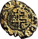 Denier - Antoine (type 2 ; monogram and cross of Lorraine)