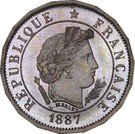 10 centimes Merley (essai, 18 pans)