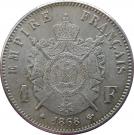 1 Franc - Napoleon III
