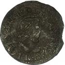 Denier Tournois - Louis XIII (Bordeaux; 1st type)