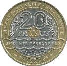 20 Francs (Mediterranean Games)