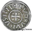 Denier - Louis I the Pious (Christian legend)