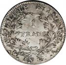 1 Franc - Napoleon I