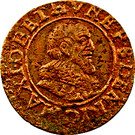 Double Tournois - Maximilien I (2nd type)