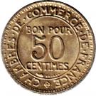 50 Centimes (Chambers of Commerce)