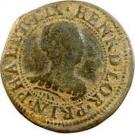 Double Tournois - Henriette of Lorraine (Principality of Phalsbourg and Lixheim, 1st type)
