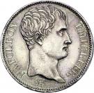 5 Francs - Napoleon I (nude head, transitional type)