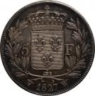 5 Francs - Charles X (2nd type)