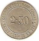2,5 Francs - Yacht Club de la Pie - Saint-Maur-des-Fossés [94]