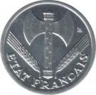 50 Centimes (Vichy French State; heavy type)