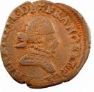 Double Tournois - Henri III (Bordeaux mint; 1st type)