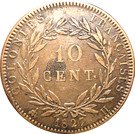 10 Centimes - Charles X