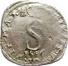 6 White 1586 - Sixtus V - Mint of Avignon (Carpentras)