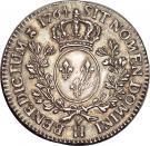 ½ Écu - Louis XV