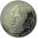 100 Francs / 15 Ecus (Jean Monnet)