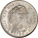 1 Écu - Louis XVI (FRANÇOIS)