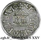 Denier - Louis I the Pious (Christian legend)