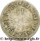 2 Sols - Louis XIV