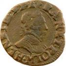 Double Tournois - Henri III (Toulouse mint; Type 1B)