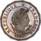 10 centimes Merley (essai, 16 pans)