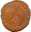 Double Tournois - Henri III (Bordeaux mint; 1st type)
