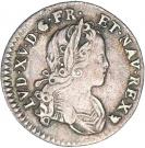 10 Sols of Franc-Navarre or 1/12 écu - Louis XV