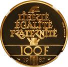 100 Francs (La Fayette - Gold issue)