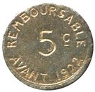5 Centimes (Bayonne)