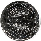 10 Euro (Mickey - Mont Saint Michel Abbey)