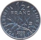 ½ Franc (signature "O. Roty")