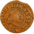 Double Tournois - Louis XIII (Lyon mint; 9th type)