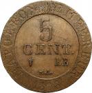 5 Centimes - Napoleon I