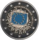 2 Euro (30 Years of EU Flag; Colored)