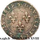 Double Tournois - Louis XIII (Tours mint; 17th type)