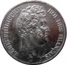 5 Francs - Louis-Philippe (with I - engraved edge)