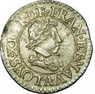 Denier Tournois - Louis XIII (Paris; 2nd type)