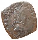 Double Tournois - Henri III (Dauphiné mint; Type C; Z on obverse)