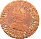 Double Tournois - Louis XIII (Bordeaux mint; 6th type)