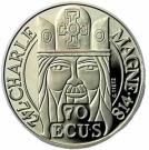 500 Francs / 70 Ecus (Charlemagne)