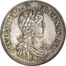 ½ Écu - Louis XIV