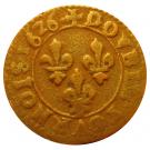 Double Tournois - Louis XIII (Villeneuve mint; 5th type)