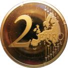 2 Euro (Festival of the Federation; Colored)