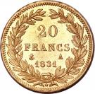 20 Francs - Louis-Philippe