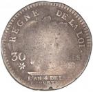 30 Sols - Louis XVI ("FRANÇAIS")