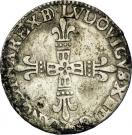 ¼ Écu - Louis XIII (Béarn)