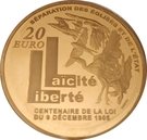 20 Euro (Law of December 9, 1905)