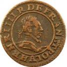 Double Tournois - Henri III (Paris mint; 2nd type)